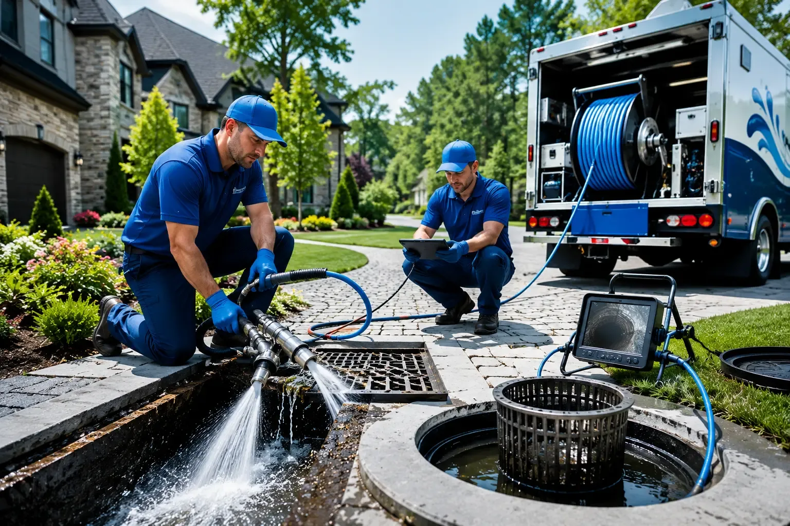 Local outdoor drain cleaning professionals in Mcloud, OK